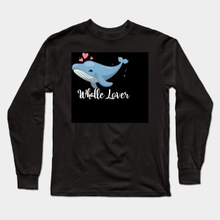 Whale lover Long Sleeve T-Shirt